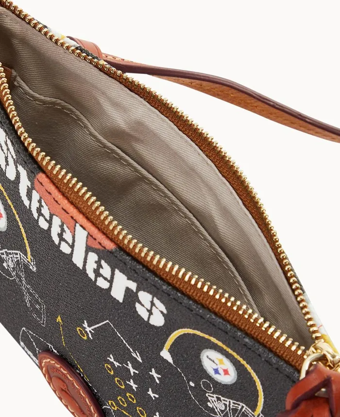 Dooney and Bourke Crossbodies NFL Steelers Top Zip Crossbody Steelers 8211 WomenMen Dooney and Bourke Crossbodies NFL Steelers Top Zip Crossbody Steelers 8211 WomenMen