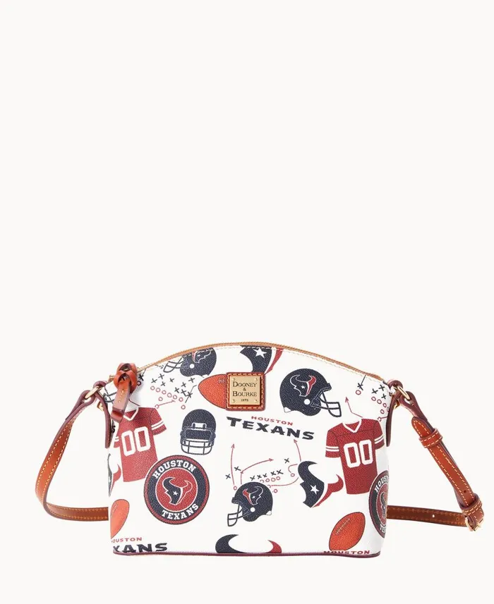 Dooney and Bourke Crossbodies NFL Texans Suki Crossbody Texans 8211 WomenMen