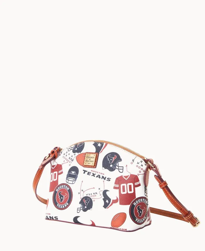 Dooney and Bourke Crossbodies NFL Texans Suki Crossbody Texans 8211 WomenMen