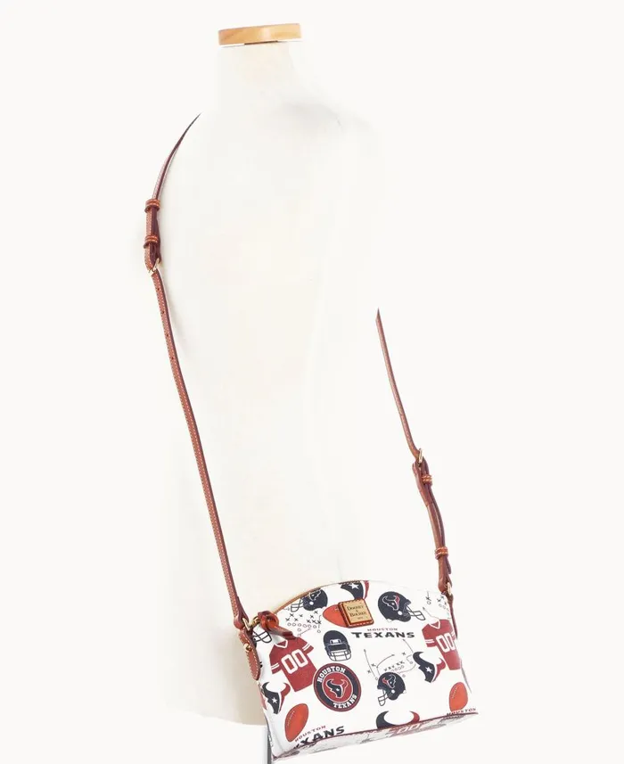 Dooney and Bourke Crossbodies NFL Texans Suki Crossbody Texans 8211 WomenMen