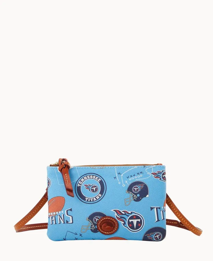 Dooney and Bourke Crossbodies NFL Titans Top Zip Crossbody Titans 8211 WomenMen Dooney and Bourke Crossbodies NFL Titans Top Zip Crossbody Titans 8211 WomenMen