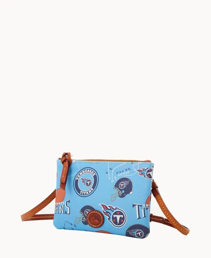 Dooney and Bourke Crossbodies NFL Titans Top Zip Crossbody Titans 8211 WomenMen Dooney and Bourke Crossbodies NFL Titans Top Zip Crossbody Titans 8211 WomenMen