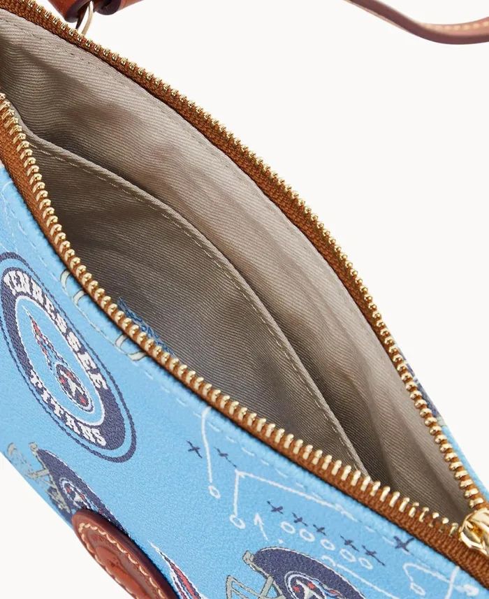 Dooney and Bourke Crossbodies NFL Titans Top Zip Crossbody Titans 8211 WomenMen Dooney and Bourke Crossbodies NFL Titans Top Zip Crossbody Titans 8211 WomenMen