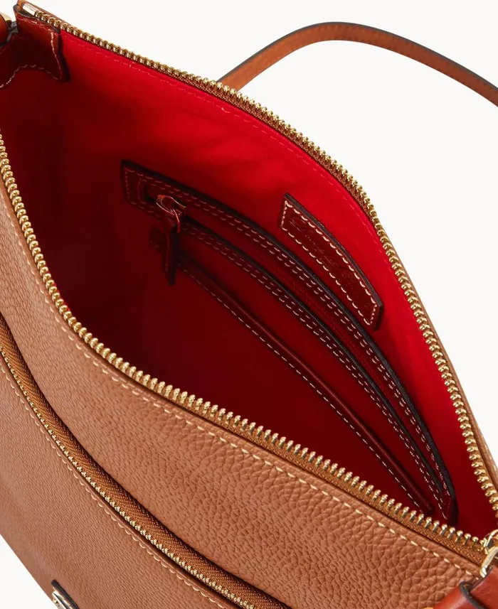 Dooney and Bourke Crossbodies Pebble Grain Large Tassel Crossbody Caramel 8211 WomenMen Dooney and Bourke Crossbodies Pebble Grain Large Tassel Crossbody Caramel 8211 WomenMen