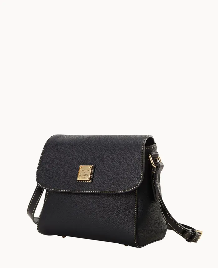 Dooney and Bourke Crossbodies Pebble Grain Small Eliza Crossbody Black Black 8211 WomenMen Dooney and Bourke Crossbodies Pebble Grain Small Eliza Crossbody Black Black 8211 WomenMen