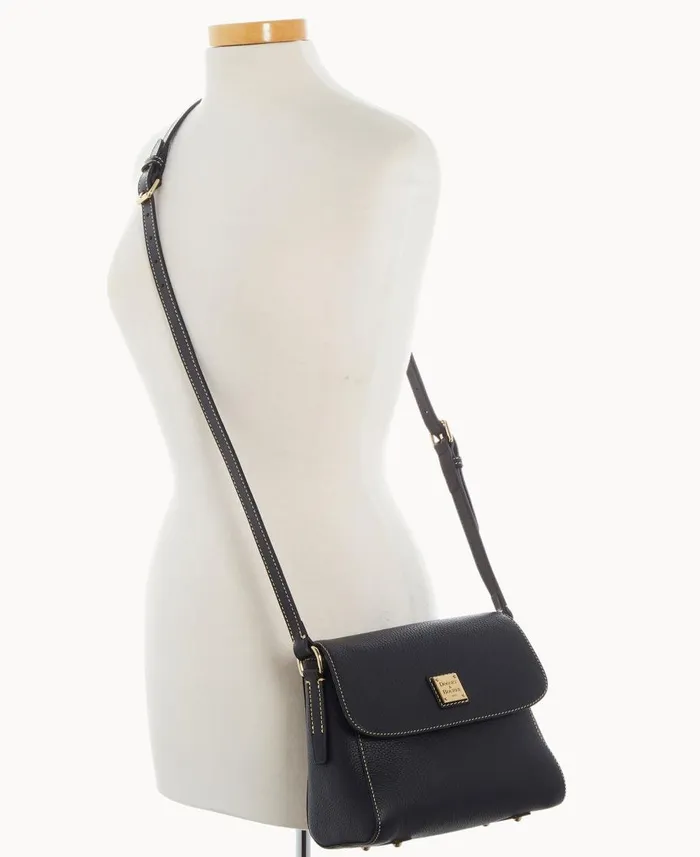 Dooney and Bourke Crossbodies Pebble Grain Small Eliza Crossbody Black Black 8211 WomenMen Dooney and Bourke Crossbodies Pebble Grain Small Eliza Crossbody Black Black 8211 WomenMen