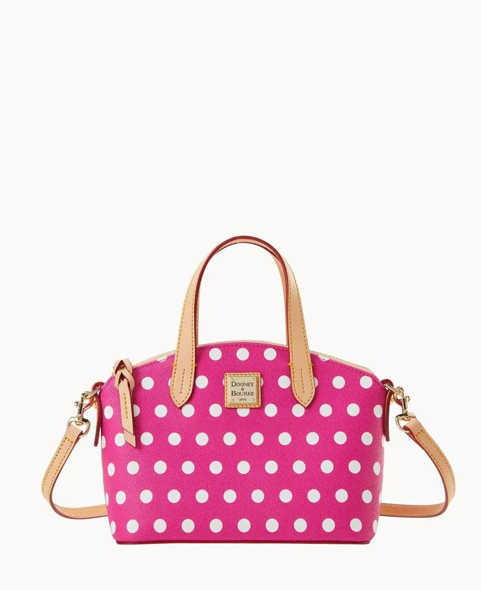 Dooney and Bourke Crossbodies Polka Dot Ruby Fuchsia 8211 WomenMen
