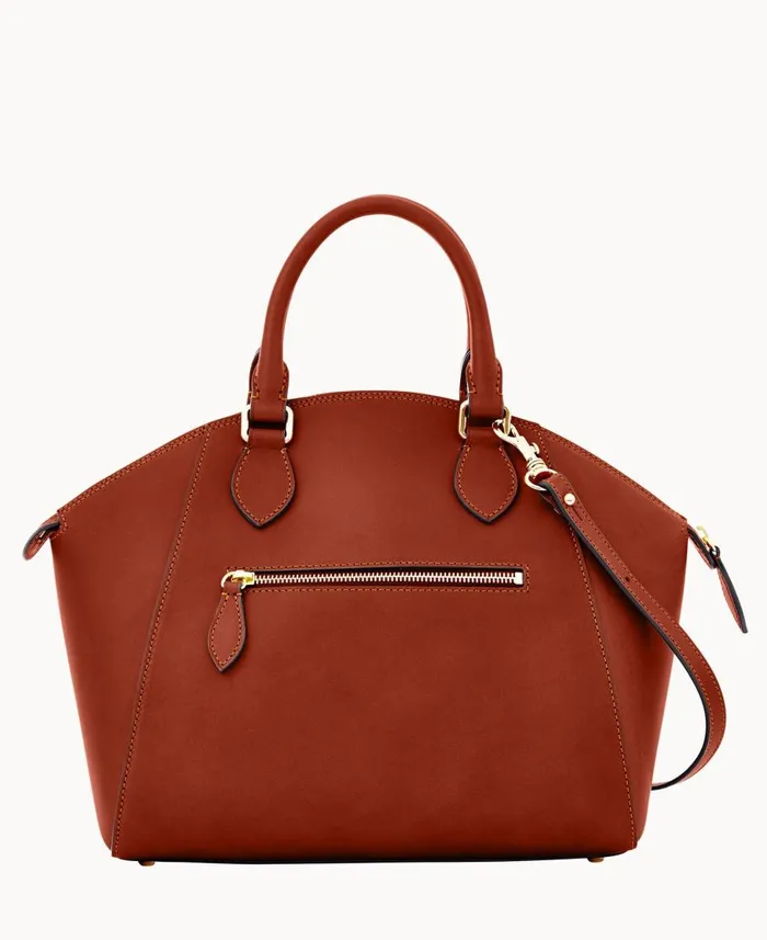Dooney and Bourke Satchels Alto Sabrina Saddle 8211 WomenMen
