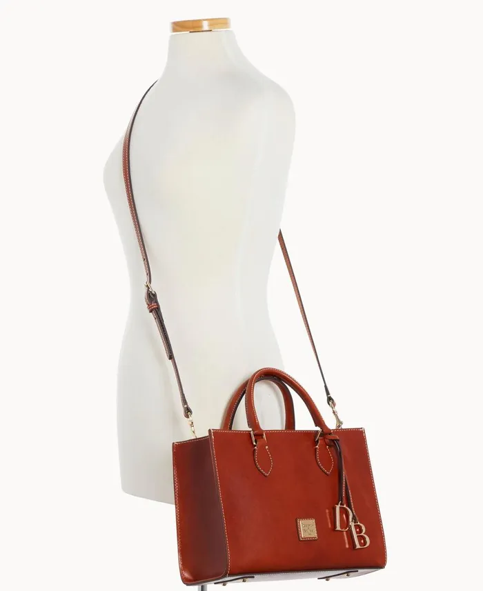 Dooney and Bourke Satchels Belmar Janine 30 Tan 8211 WomenMen