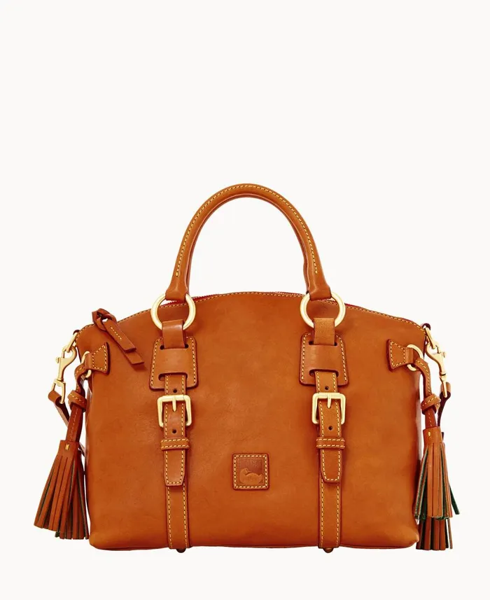 Dooney and Bourke Satchels Florentine Bristol Satchel Natural 8211 WomenMen