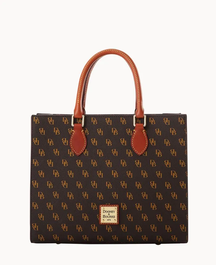 Dooney and Bourke Satchels Gretta Janine Brown Tmoro 8211 WomenMen