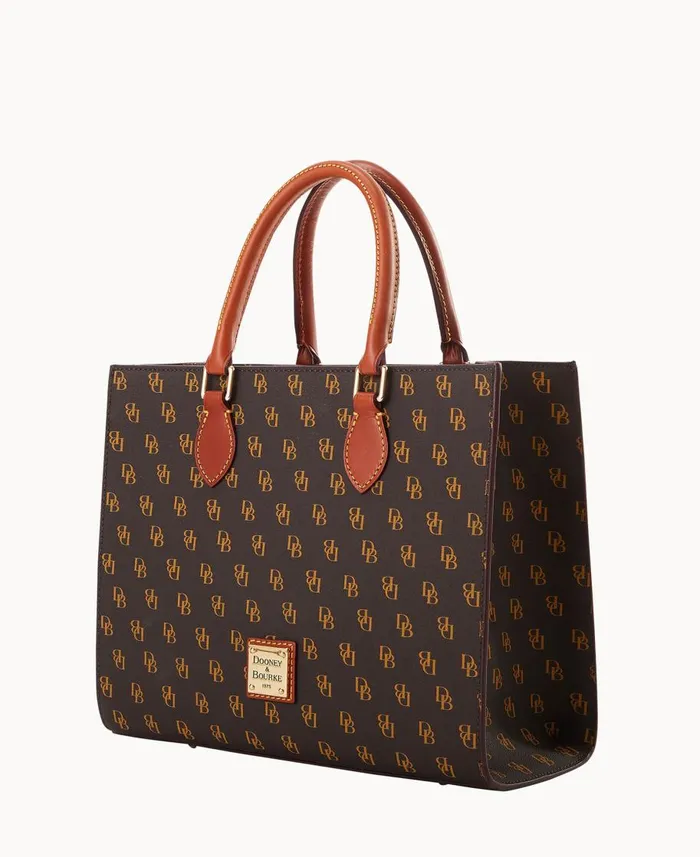 Dooney and Bourke Satchels Gretta Janine Brown Tmoro 8211 WomenMen