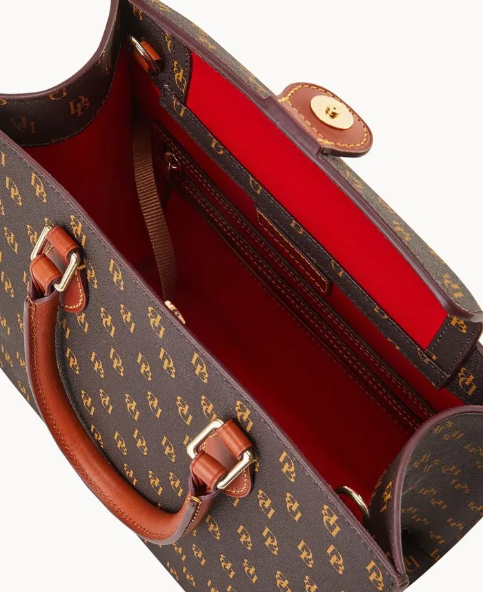 Dooney and Bourke Satchels Gretta Janine Brown Tmoro 8211 WomenMen