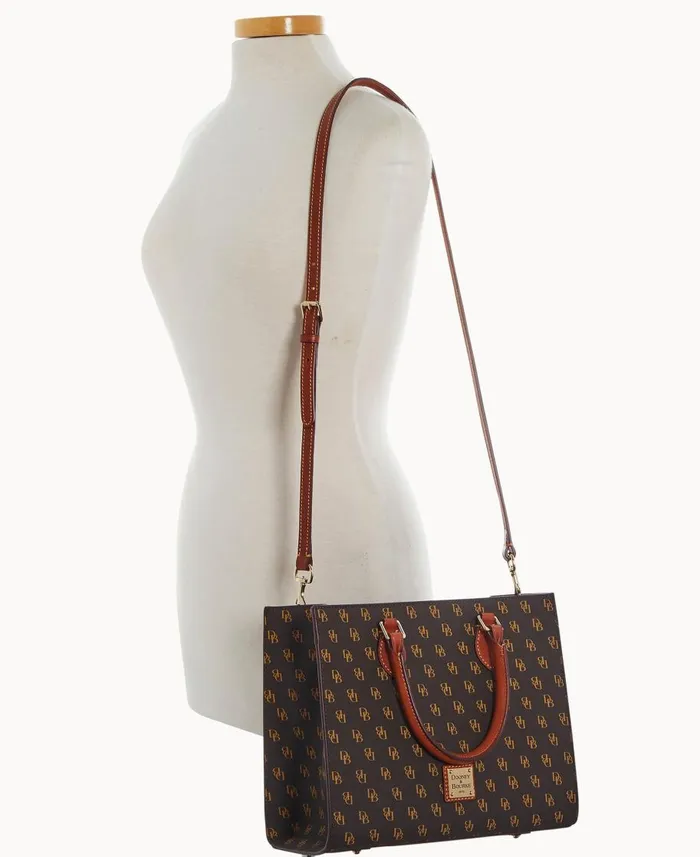 Dooney and Bourke Satchels Gretta Janine Brown Tmoro 8211 WomenMen