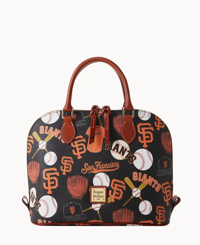 Dooney and Bourke Satchels MLB Giants Zip Zip Satchel Giants 8211 WomenMen