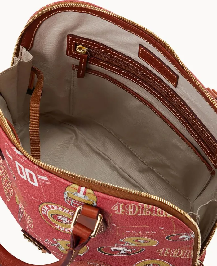 Dooney and Bourke Satchels NFL 49ers Zip Zip Satchel 49ers 8211 WomenMen