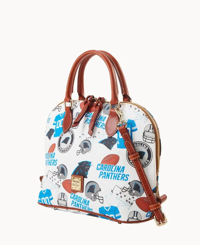 Dooney and Bourke Satchels NFL Panthers Zip Zip Satchel Panthers 8211 WomenMen Dooney and Bourke Satchels NFL Panthers Zip Zip Satchel Panthers 8211 WomenMen