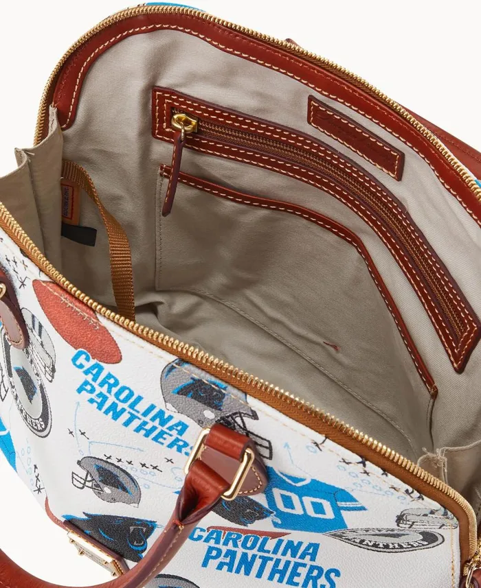 Dooney and Bourke Satchels NFL Panthers Zip Zip Satchel Panthers 8211 WomenMen Dooney and Bourke Satchels NFL Panthers Zip Zip Satchel Panthers 8211 WomenMen