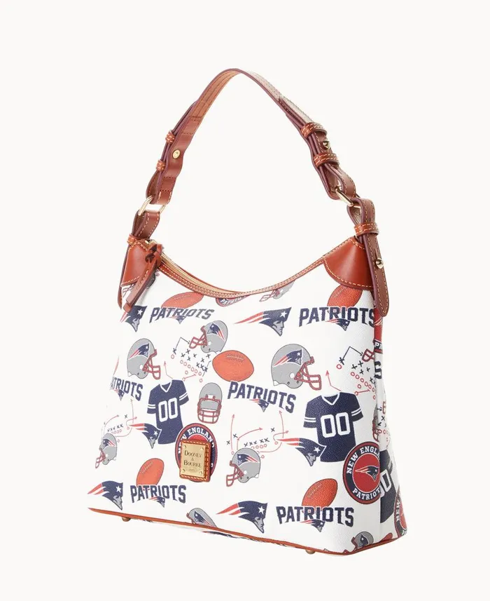 Dooney and Bourke Shoulder Bags NFL Patriots Hobo Patriots 8211 WomenMen