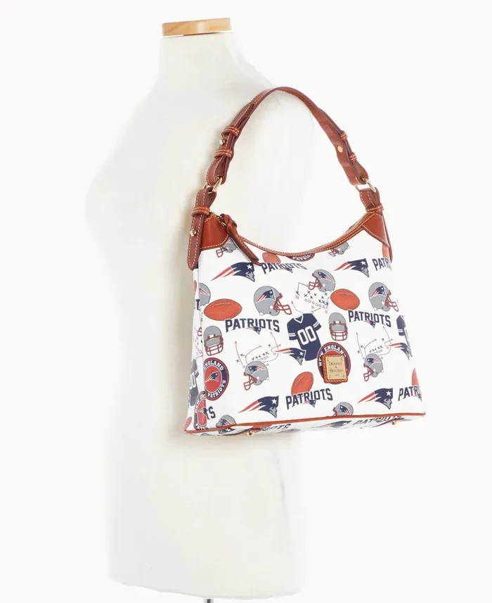 Dooney and Bourke Shoulder Bags NFL Patriots Hobo Patriots 8211 WomenMen
