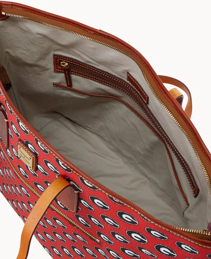 Dooney and Bourke Totes Collegiate University Of Georgia Large Tote U Of Georgia 8211 WomenMen