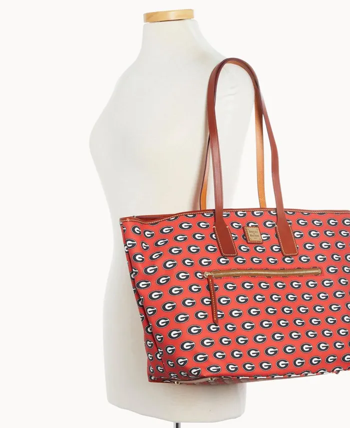Dooney and Bourke Totes Collegiate University Of Georgia Large Tote U Of Georgia 8211 WomenMen