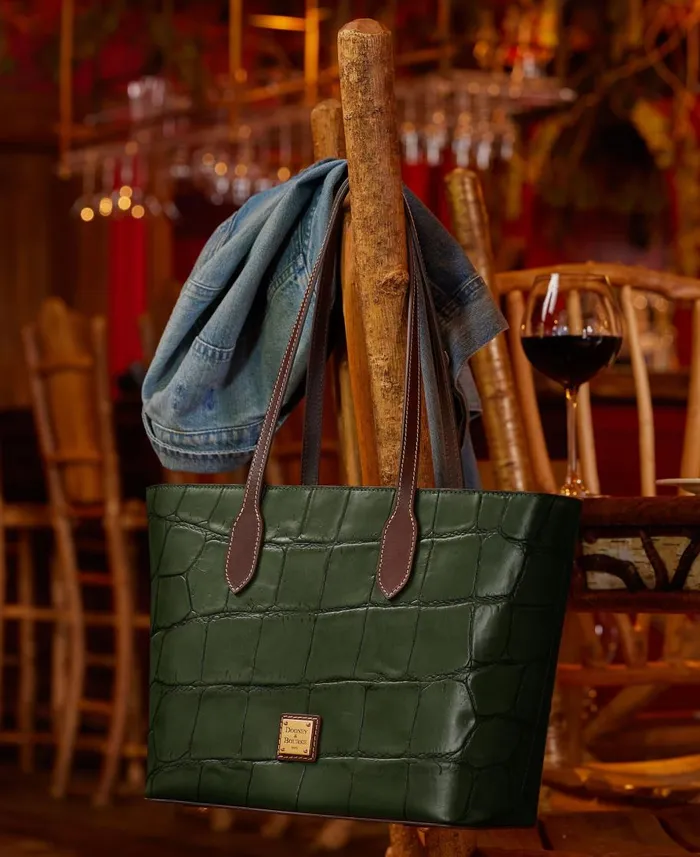 Dooney and Bourke Totes Denison Tote Espresso 8211 WomenMen