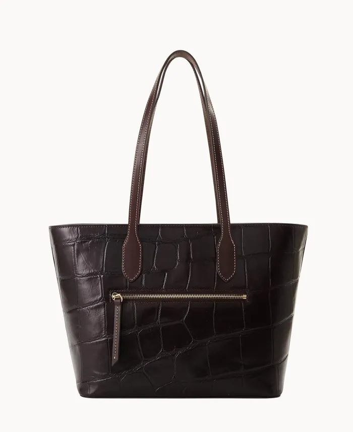Dooney and Bourke Totes Denison Tote Espresso 8211 WomenMen