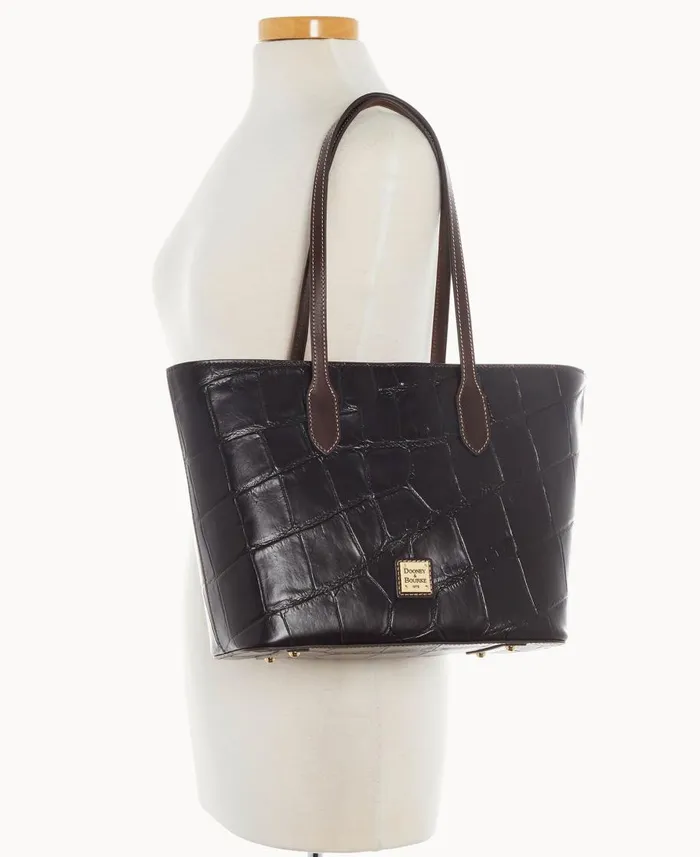 Dooney and Bourke Totes Denison Tote Espresso 8211 WomenMen