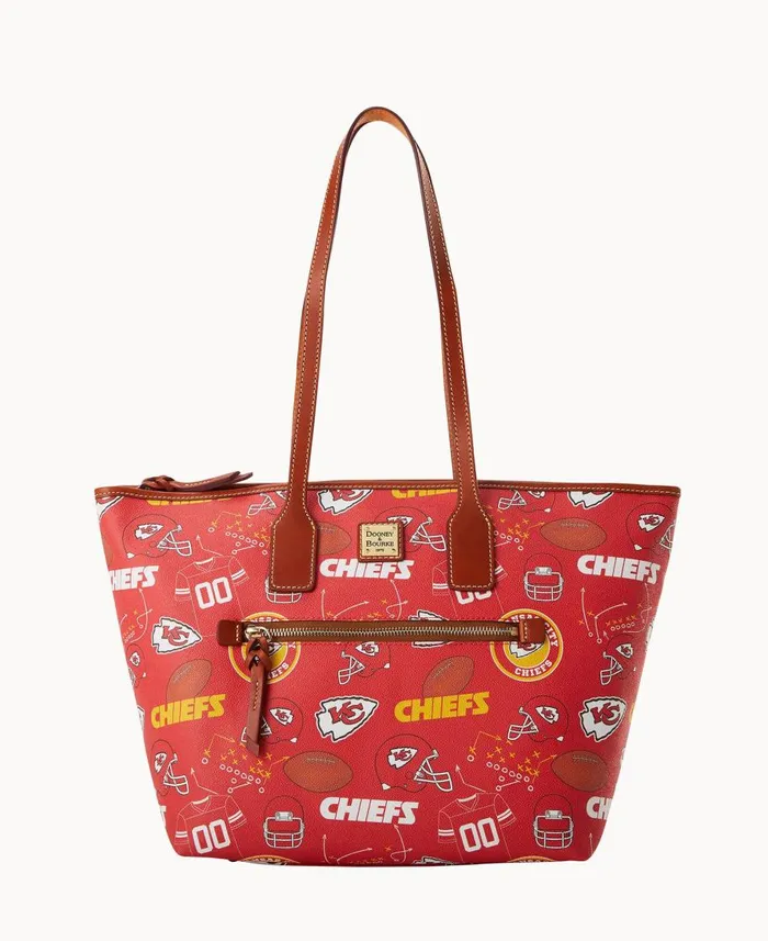 Dooney and Bourke Totes NFL Chiefs Tote Chiefs 8211 WomenMen