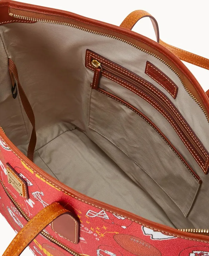 Dooney and Bourke Totes NFL Chiefs Tote Chiefs 8211 WomenMen