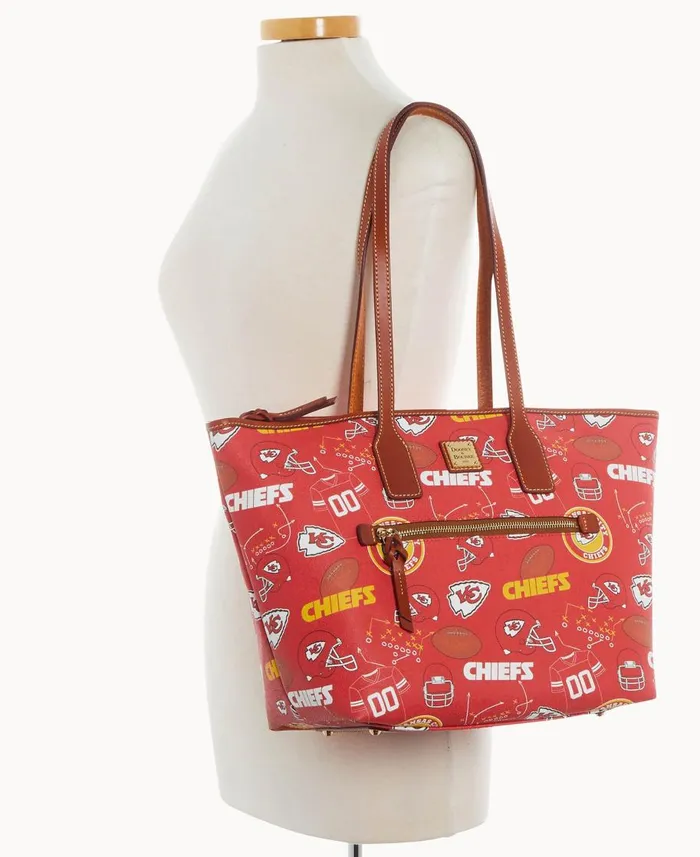 Dooney and Bourke Totes NFL Chiefs Tote Chiefs 8211 WomenMen