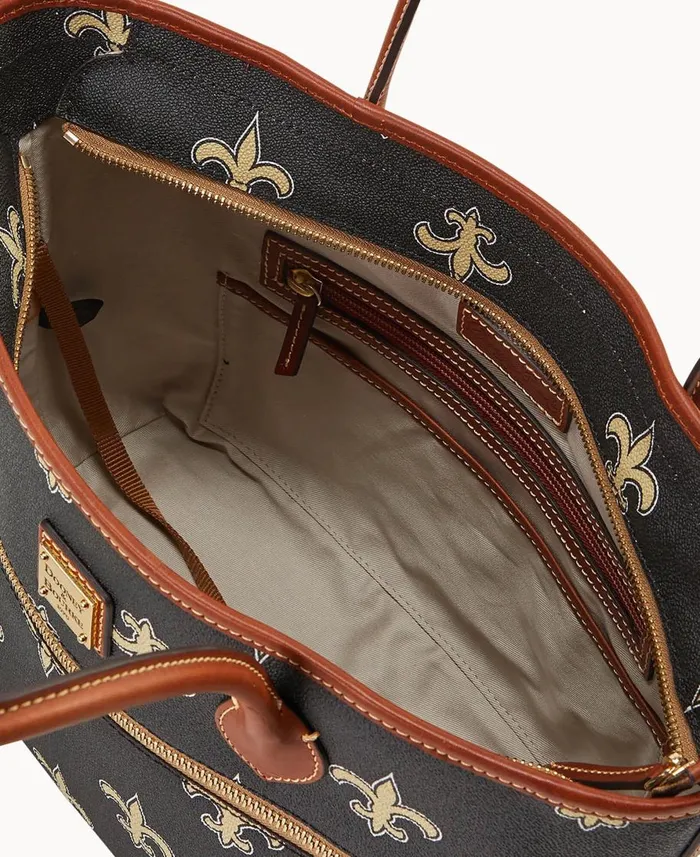 Dooney and Bourke Totes NFL Saints Tote Saints 8211 WomenMen