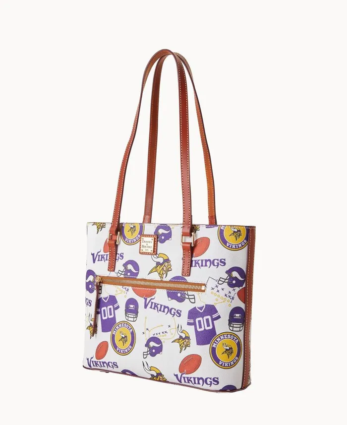 Dooney and Bourke Totes NFL Vikings Shopper Vikings 8211 WomenMen