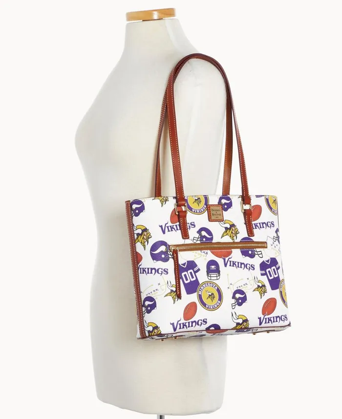 Dooney and Bourke Totes NFL Vikings Shopper Vikings 8211 WomenMen