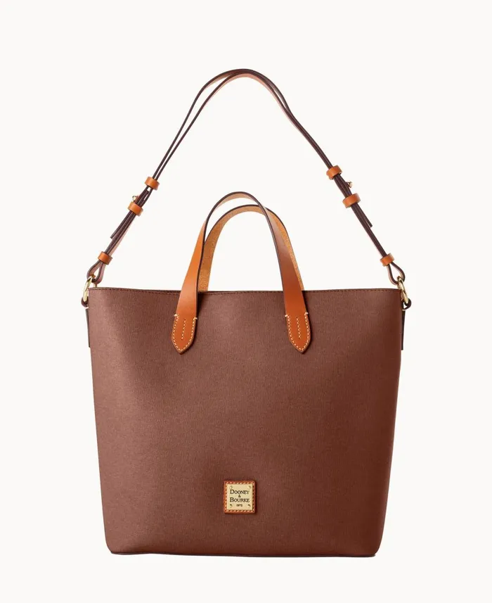 Dooney and Bourke Totes Saffiano Lilliana With Pouch Amber 8211 WomenMen