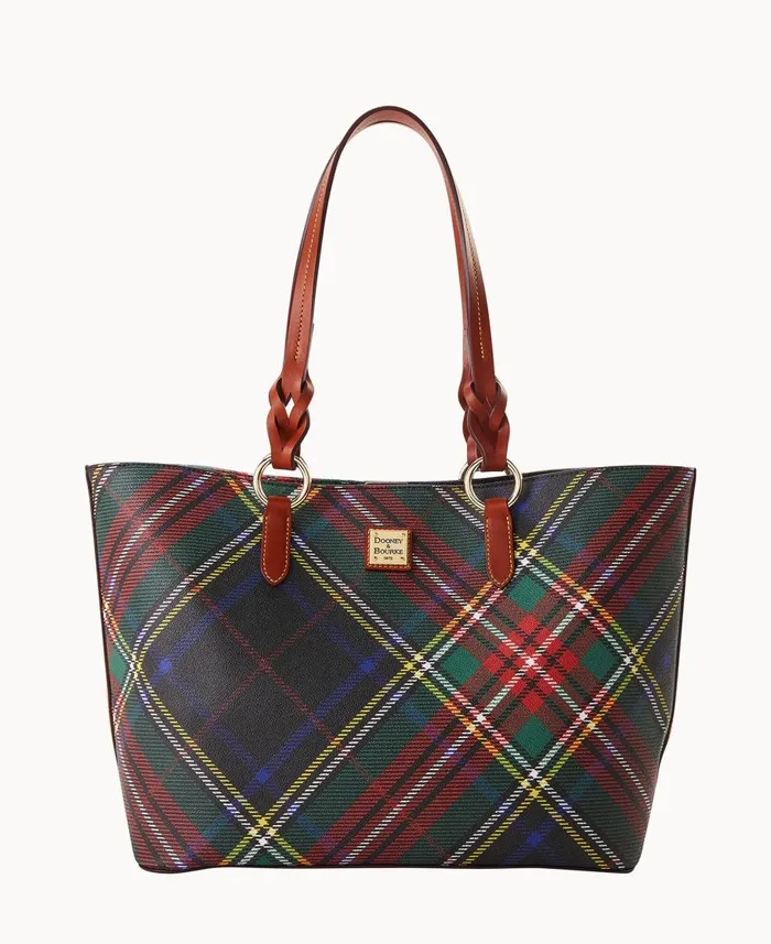 Dooney and Bourke Totes Windsor Nelly Tote Charcoal 8211 WomenMen
