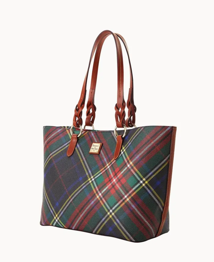 Dooney and Bourke Totes Windsor Nelly Tote Charcoal 8211 WomenMen