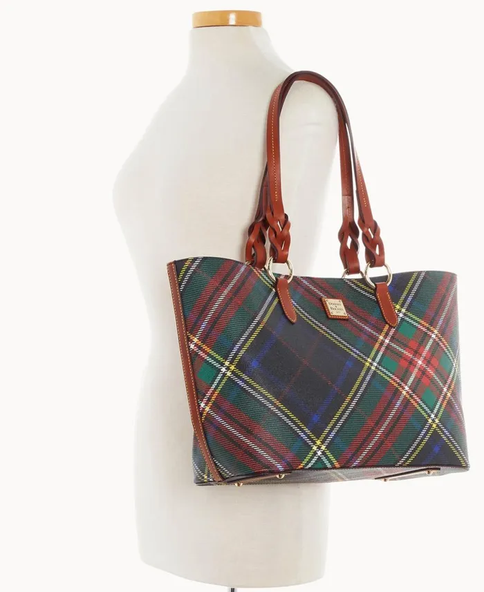 Dooney and Bourke Totes Windsor Nelly Tote Charcoal 8211 WomenMen