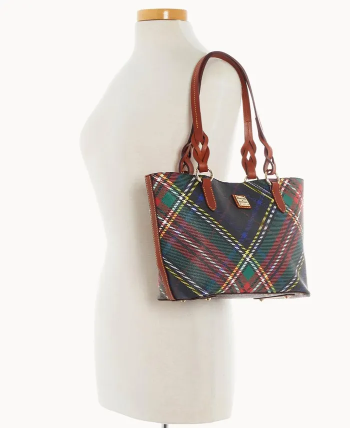 Dooney and Bourke Totes Windsor Small Nelly Tote Charcoal 8211 WomenMen