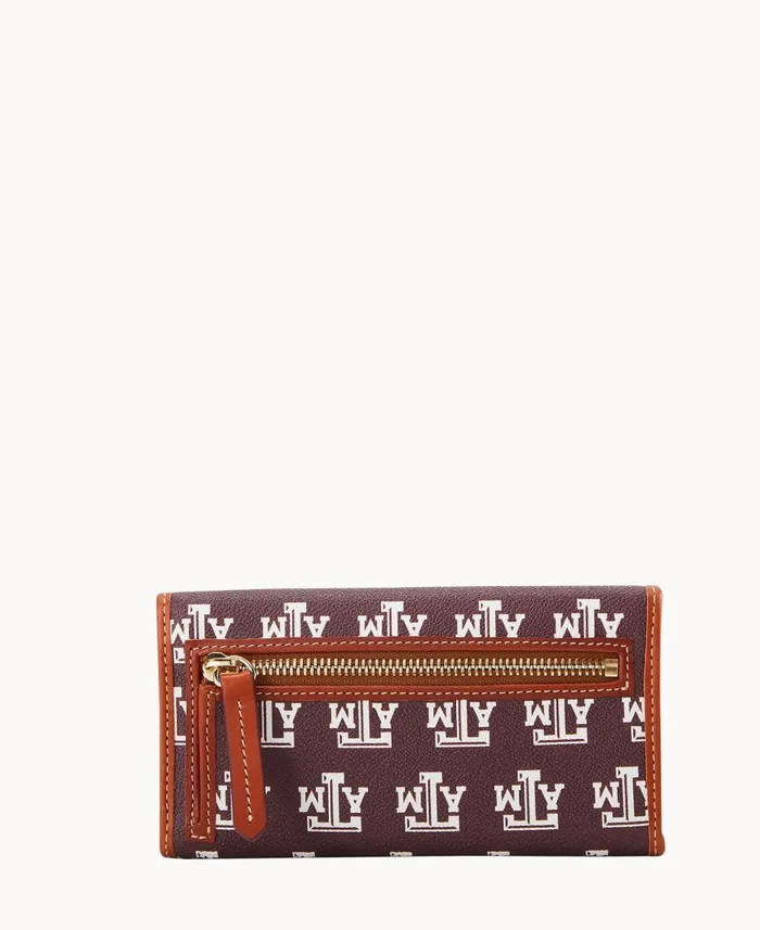 Dooney and Bourke Wallets Collegiate Texas Achr38M University Continental Clutch Texas Aandm 8211 WomenMen Dooney and Bourke Wallets Collegiate Texas Achr38M University Continental Clutch Texas Aandm 8211 WomenMen