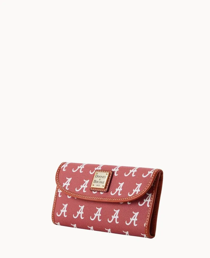 Dooney and Bourke Wallets Collegiate University Of Alabama Continental Clutch Alabama 8211 WomenMen Dooney and Bourke Wallets Collegiate University Of Alabama Continental Clutch Alabama 8211 WomenMen