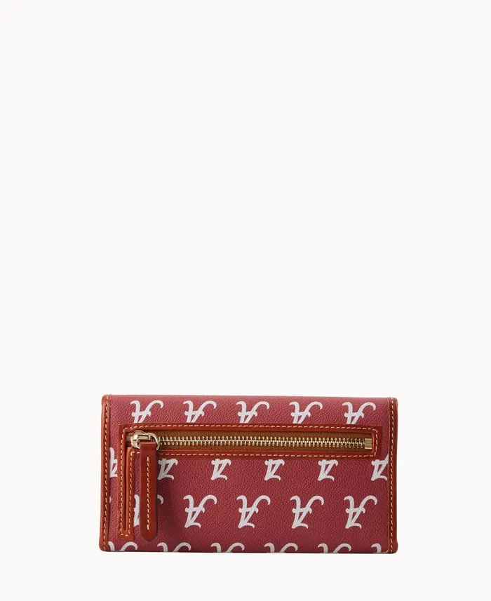 Dooney and Bourke Wallets Collegiate University Of Alabama Continental Clutch Alabama 8211 WomenMen Dooney and Bourke Wallets Collegiate University Of Alabama Continental Clutch Alabama 8211 WomenMen
