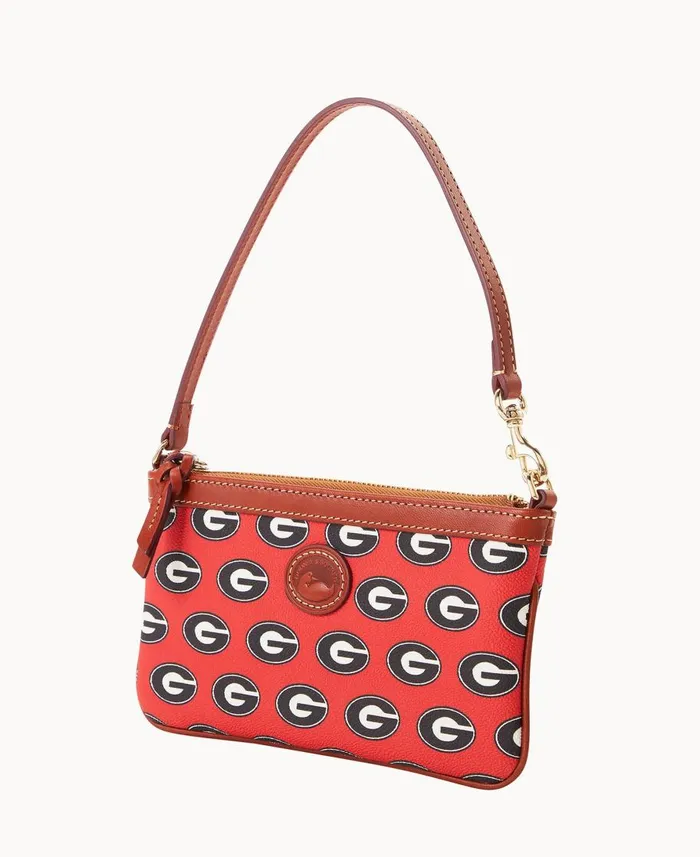 Dooney and Bourke Wallets Collegiate University Of Georgia Large Slim Wristlet Georgia 8211 WomenMen Dooney and Bourke Wallets Collegiate University Of Georgia Large Slim Wristlet Georgia 8211 WomenMen