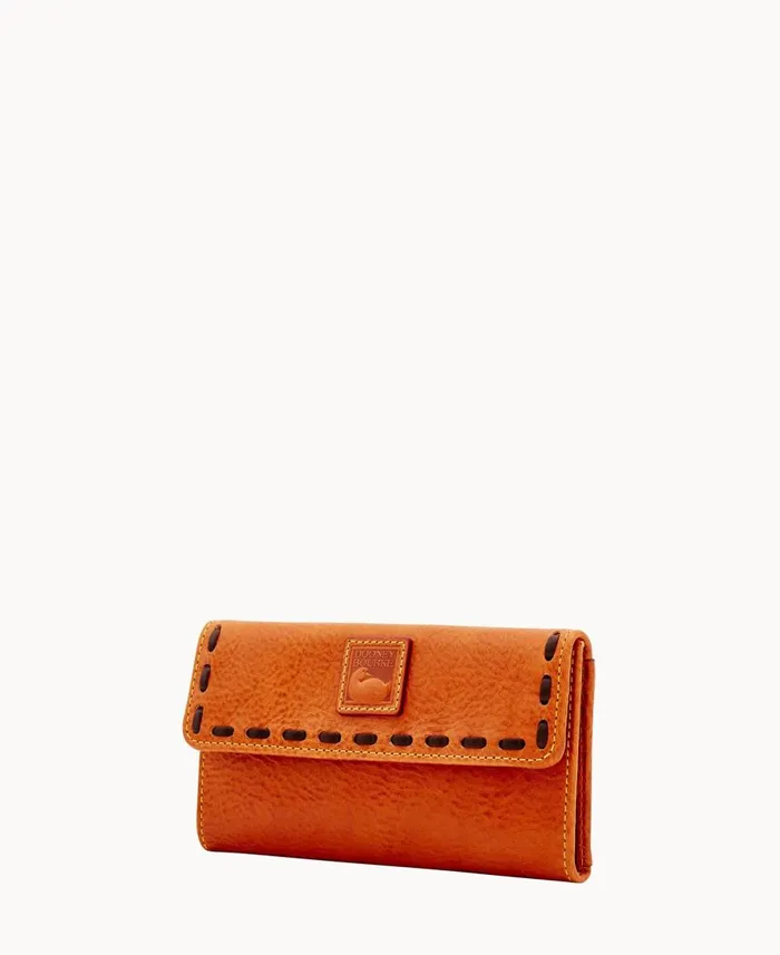 Dooney and Bourke Wallets Florentine Continental Clutch Natural 8211 WomenMen Dooney and Bourke Wallets Florentine Continental Clutch Natural 8211 WomenMen