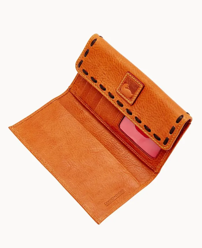 Dooney and Bourke Wallets Florentine Continental Clutch Natural 8211 WomenMen Dooney and Bourke Wallets Florentine Continental Clutch Natural 8211 WomenMen