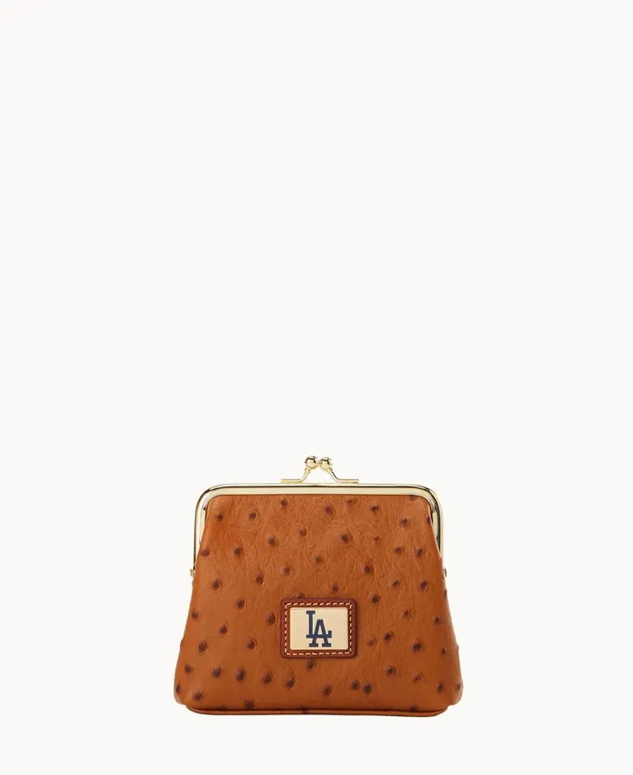 Dooney and Bourke Wallets MLB Dodgers Large Framed Purse Dodgers 8211 WomenMen