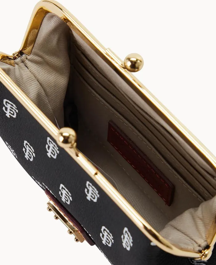 Dooney and Bourke Wallets MLB Giants Large Framed Purse Giants 8211 WomenMen