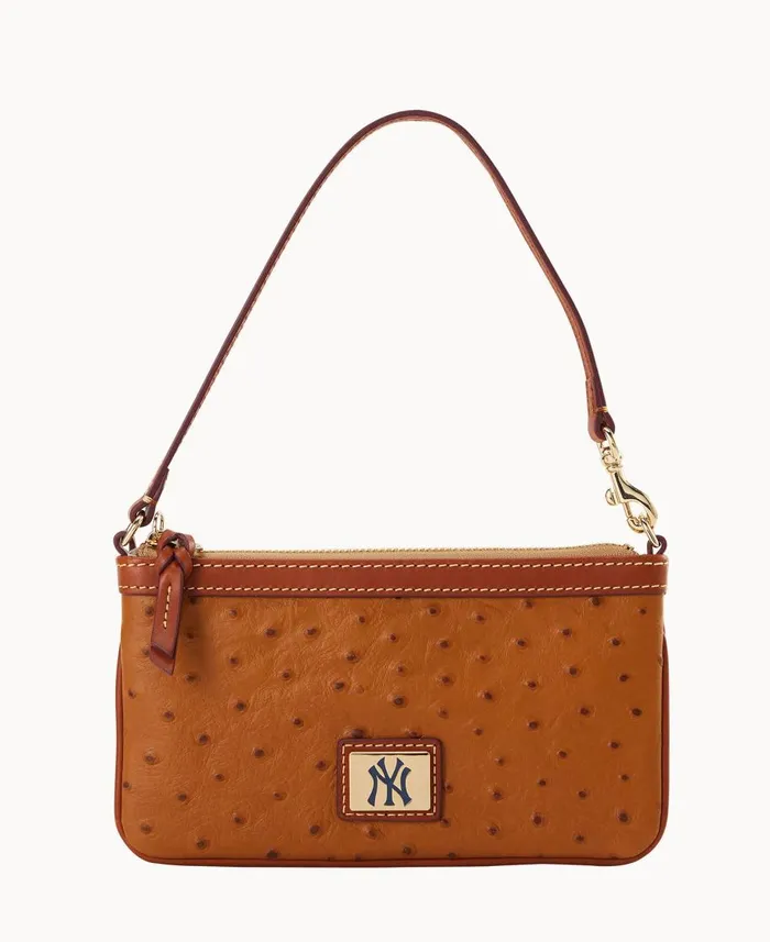 Dooney and Bourke Wallets MLB Yankees Large Slim Wristlet Yankees 8211 WomenMen