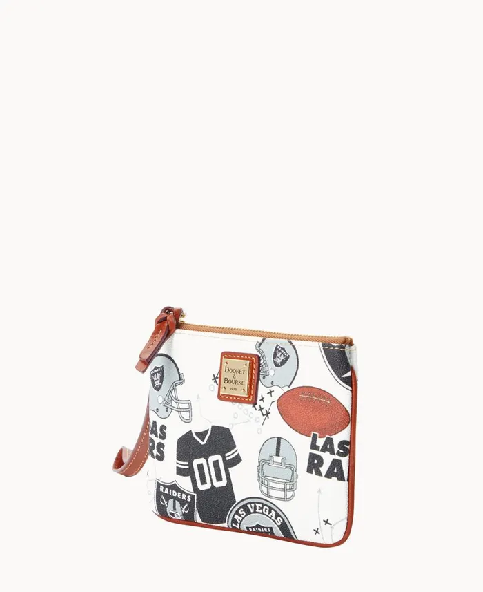 Dooney and Bourke Wallets NFL Raiders Stadium Wristlet Raiders 8211 WomenMen Dooney and Bourke Wallets NFL Raiders Stadium Wristlet Raiders 8211 WomenMen